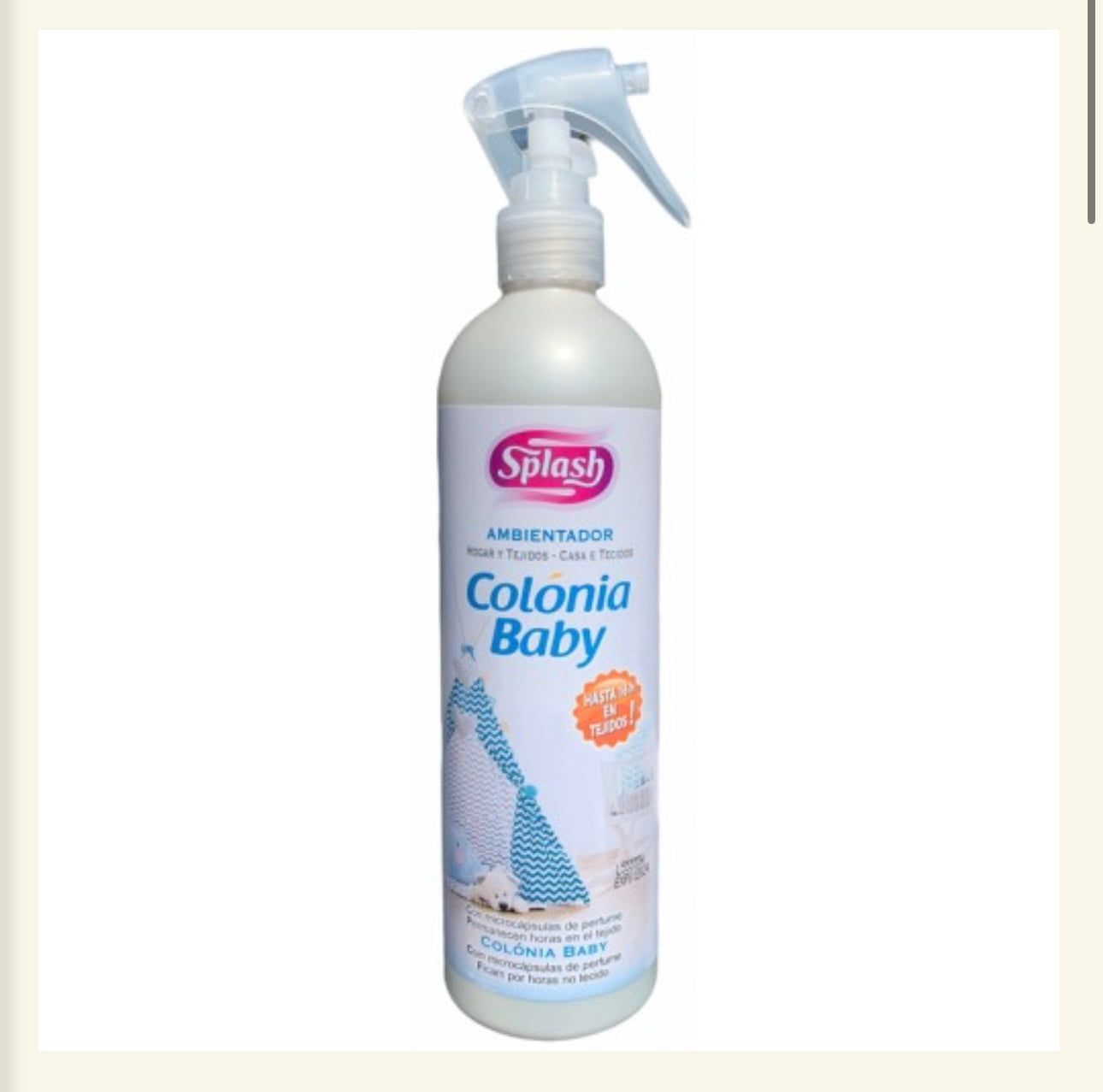 Colonia baby spray