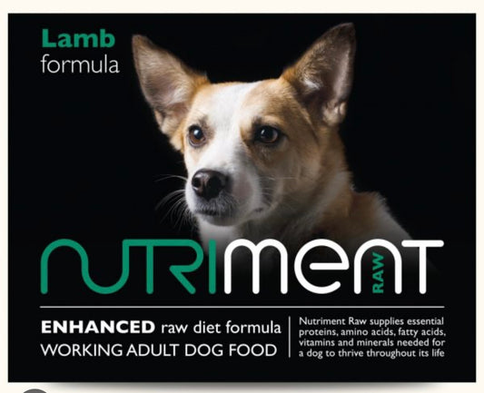 Nutriment lamb raw